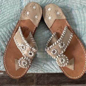 Stephen Bonanno Palm Beach leather Sandals. Size 6.5.